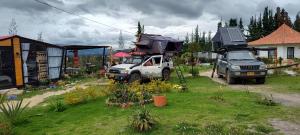 La Tata cabaña y zona de camping