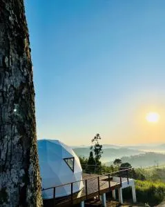 Domo Geodésico para se conectar com as Nuvens - 帕赖布纳