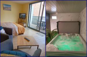 Appartements SPA privatif a 50m de la plage - Studio : photos des chambres