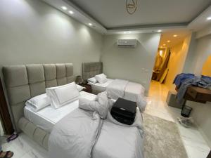 شقه فندقيه حديثه فرش جديد بالمهندسين للإيجار