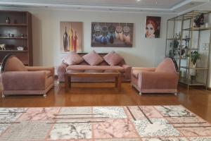 شقة أمام مول اركان فيو عالمي استقبال المطار مجانا