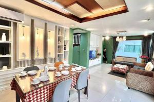 h6市中心 唐人街 航站楼 风月街五房芭提雅海天-泳池别墅o