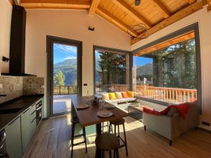 Chalets Mountain Cabin - vue montagne - 4 personnes : photos des chambres