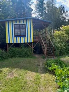 Tree House Fluffy Horns - Namiņš Kokos Pūkainie Ragi - Apšuciems