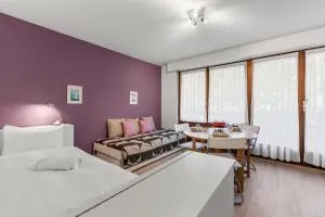 Studio chaleureux avec terrasse - Vercorin