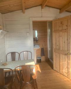 Ceridwen Glamping, double decker bus and Yurts