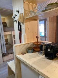 Le Nest Valmorel Skis au pied