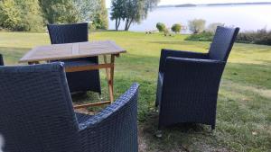 Fewo-Suite Nordlicht mit Kanu, direkte Seelage