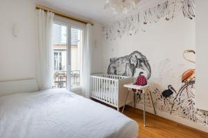 Captivating 2BD Flat Jules Joffrin Mairie du 18