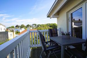 Balkon, gratis Nutzung vom AHOI Erlebnisbad und Sauna in Sellin- Meeresblick FeWo 59