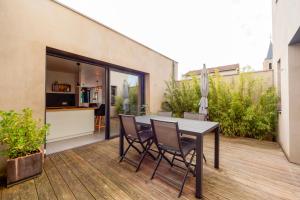 Villas Maison d-architecte Cercie : photos des chambres