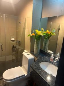 Single Bedroom with private toilet and bath