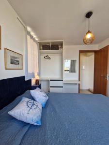 Flat Belo Mar - apto novo com varanda e vista mar