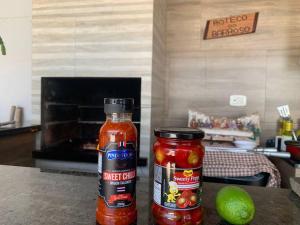 Área de lazer com piscina