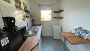 Appartements Studio avec jardin centre ville Cabourg La Roseraie : Studio