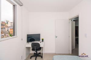 Nosso Apê Teixeiras: 24 | Garagem | Acessível NA812T