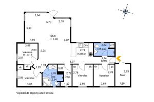 Awesome Home In Stege With 4 Bedrooms And Wifi