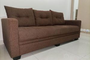 1BR with Cozy Design at Uttara The Icon Apartment By Travelio