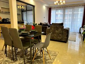 Executive living two bedroom apartment with heated swimming pool and well equipped gym with amazing city scenic views