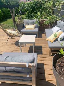Maisons de vacances Maison moderne proche Golf et plage du Touquet : photos des chambres