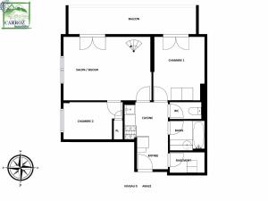 Appartements Appartement 8 Pers Centre Station Carroz (ARA32) : photos des chambres