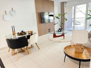 Appartements Appartement T3 moderne et cosy, a Hopitaux-Facultes : photos des chambres