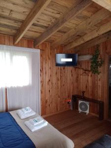 Cabaña de Montaña con Parrilla y Vista al Atardecer - Andes Alquileres