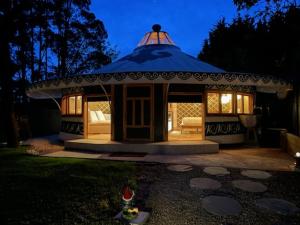 Mongolian Crafted Yurt with Private Spa and Spectacular Views