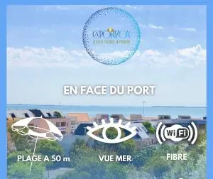 Caporizon-Cap239-Vue mer-50m plage - Marillac