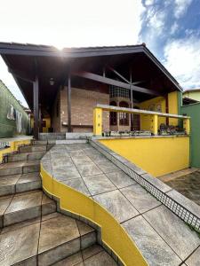 Casa dentro Parque aquático