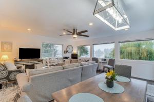 Spanaway Lakefront House Dock, Fire Pit