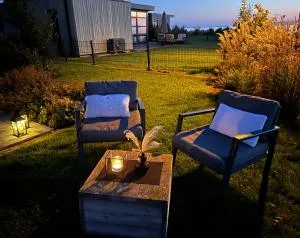 Enkhuizer Strand Chalet WolkeSieben Dritte Reihe mit Zaun Hausnr 202 - 恩克赫伊曾