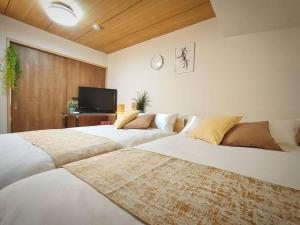 USJまで2駅7分 Guest House anytime 海遊館まで5分,なんば,道頓堀,梅田すぐ,2階建戸建て