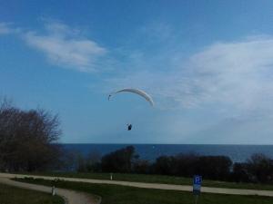 High bank with sea view
