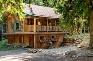 3-Level Log Cabin near Silverwood - Tranquil - Oldtown