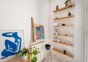 Appartements Stylish 1BD Duplex - Stunning Views near Louvre : photos des chambres