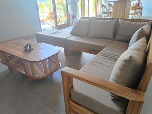 2BR Ubud private pool kitchen