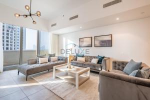 Chic 2BR Apartment with Pool View in Marina Apartment 6, Palm Jumeirah by Deluxe Holiday Homes