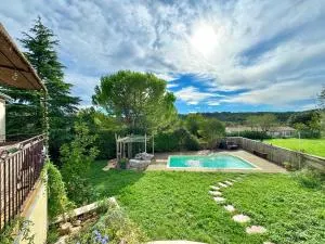 La Villa Verte - Piscine privative - Combas