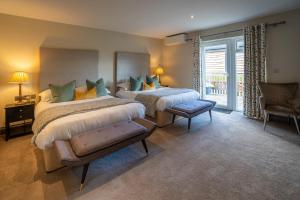 Double Room with Two Double Beds room in Grange Farm Park