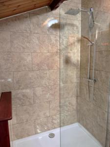 Snow14 Hot tub-Woodlandlodges-Tenby-Pendine