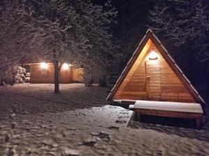 Double Room with Garden View room in Glamping Bizjak