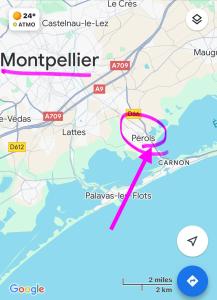 Villas Maison 10 couchages, 5km des plages, 12km de Montpellier : photos des chambres