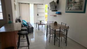Bonito departamento en planta baja en Manzanillo con Alberca