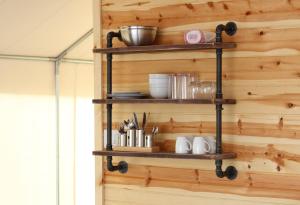 Glamping Tent #5 with Heat AC and Private Bath
