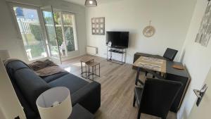 Appartements Studio avec jardin centre ville Cabourg La Roseraie : photos des chambres