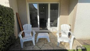 Appartements Studio avec jardin centre ville Cabourg La Roseraie : photos des chambres