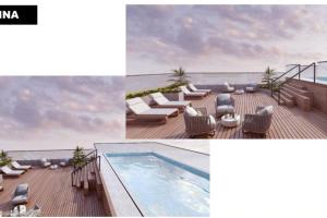 Suite de Lujo Frente al Mar Full amoblada