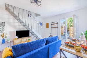 Appartements Maisonnette Bleu Horizon avec jardin - 2min Gare - Serenito Homes : photos des chambres