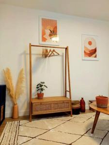 Maisons de vacances Le Patio - Cinelodge avec jardin : photos des chambres